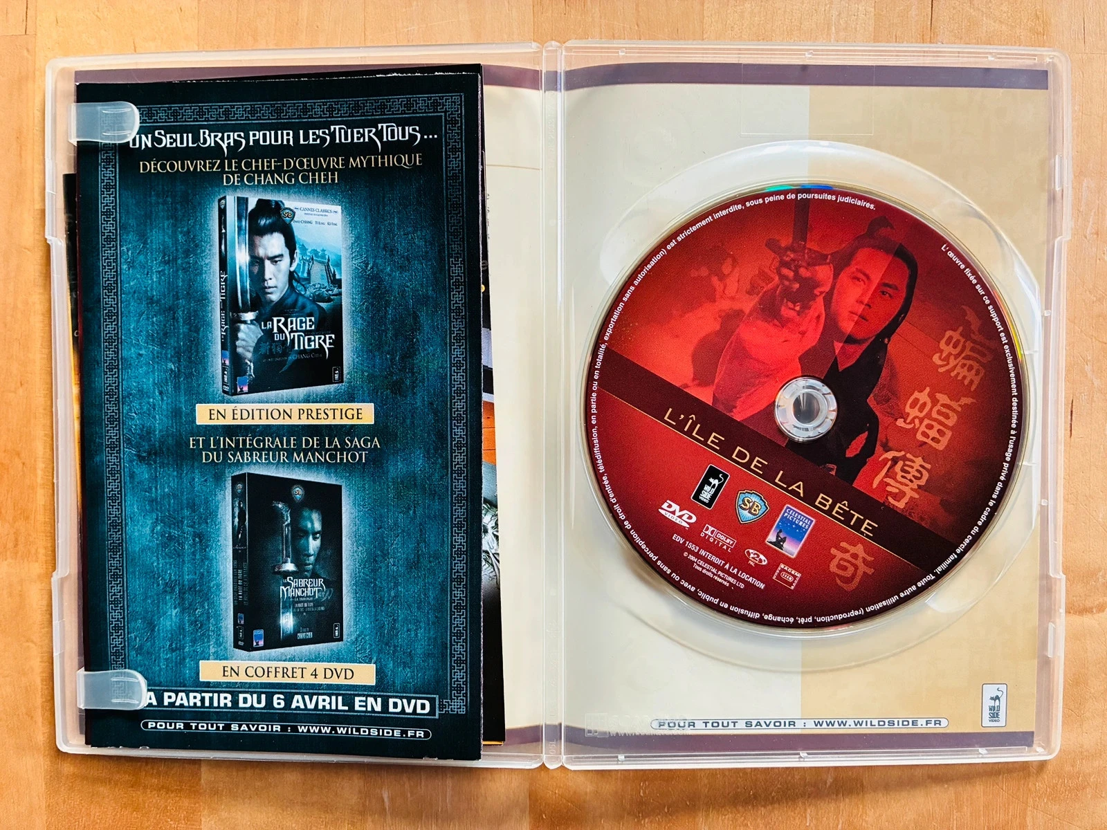 DVD-hoesje slim L’îl de la Bête. – photo 2